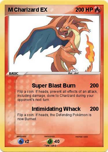 Pokemon M Charizard EX