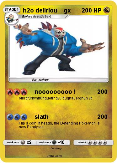Pokemon h2o deliriou    gx