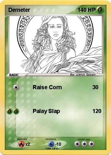Pokemon Demeter Pokemon Demeter