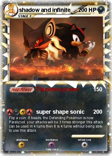 Pokemon shadow and infinite