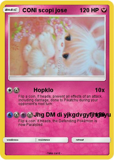 Pokemon CONI scopi jose