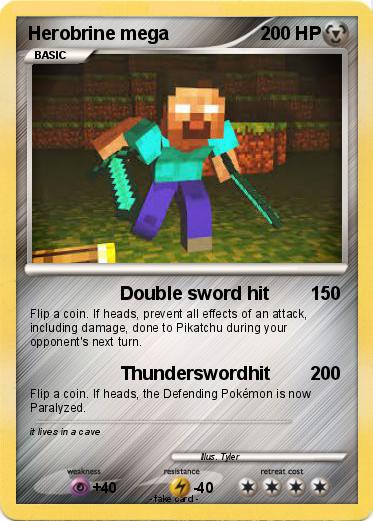 Pokemon Herobrine mega