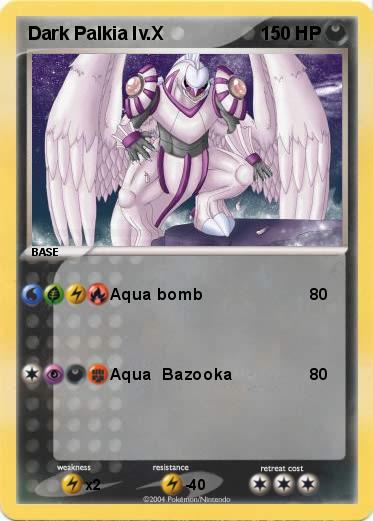 Pokemon Dark Palkia lv.X