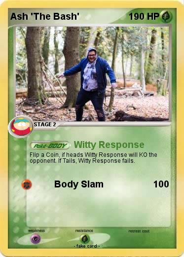 Pokemon Ash 'The Bash'