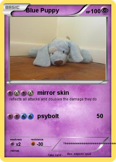Pokemon Blue Puppy