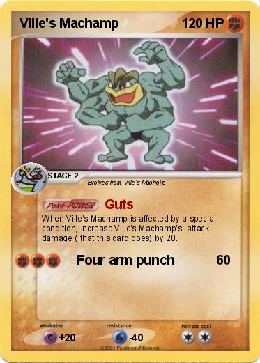 Pokemon Ville's Machamp
