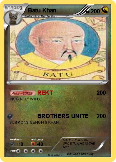 Pokemon Batu Khan
