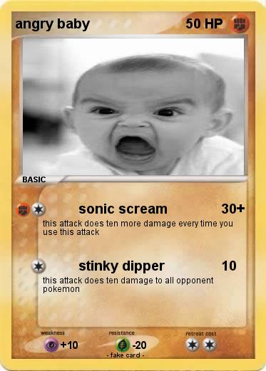 Pokemon angry baby