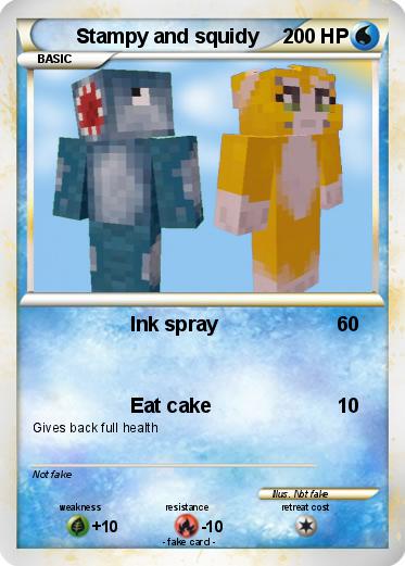 Pokemon Stampy and squidy