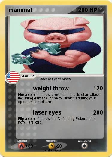 Pokemon manimal