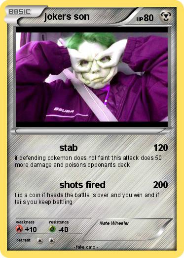 Pokemon jokers son