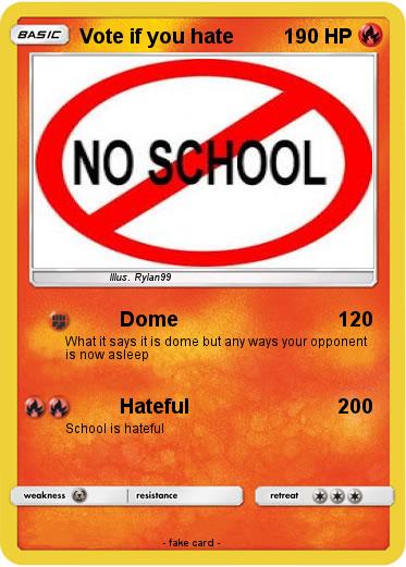 Pokemon Vote if you hate