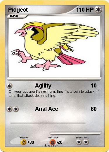 Pokemon Pidgeot