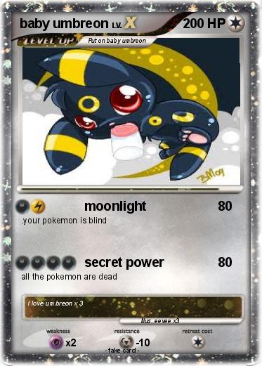 Pokemon baby umbreon