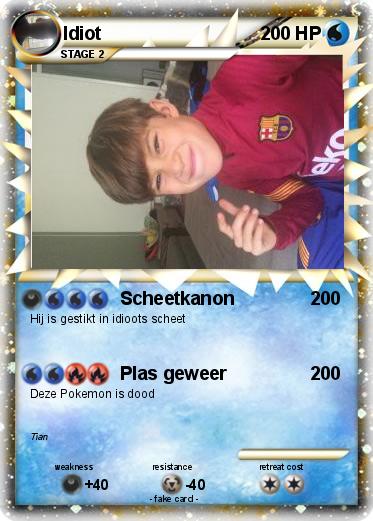 Pokemon Idiot