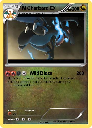 Pokemon M Charizard EX