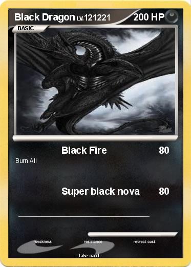 Pokemon Black Dragon