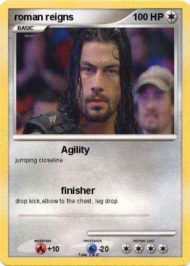 Pokemon roman reigns