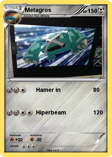 Pokemon Metagros