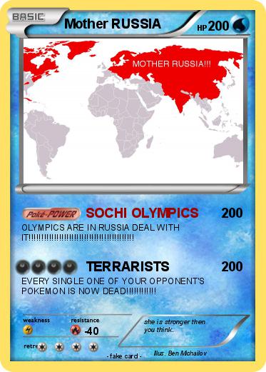 Pokemon Mother RUSSIA