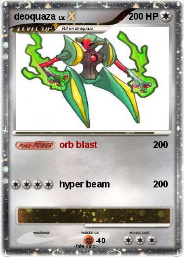 Pokemon deoquaza