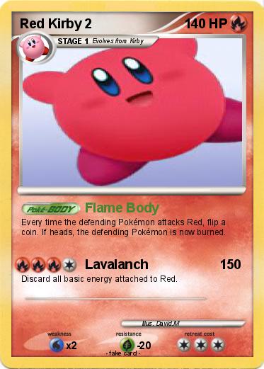 Pokemon Red Kirby 2
