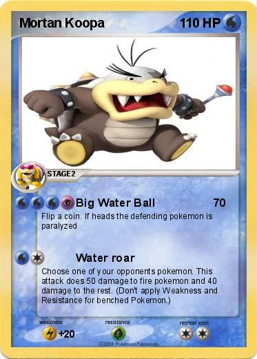 Pokemon Mortan Koopa 