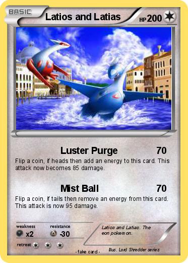 Pokemon Latios and Latias
