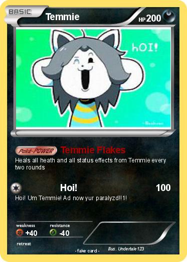 Pokemon Temmie