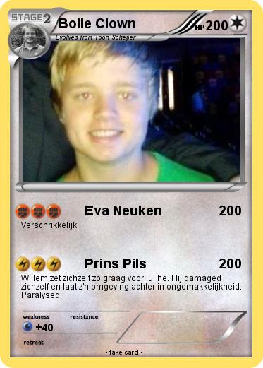 Pokemon Bolle Clown