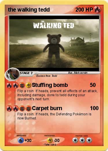 Pokemon the walking tedd