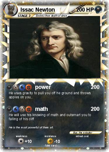 Pokemon Issac Newton