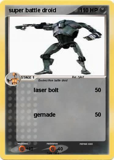 Pokemon super battle droid