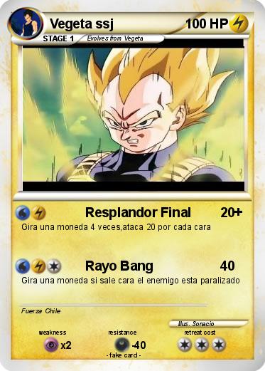 Pokemon Vegeta ssj
