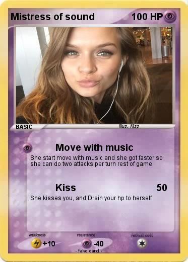 Pokemon Mistress of sound