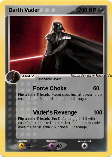 Pokemon Darth Vader Pokemon Darth Vader