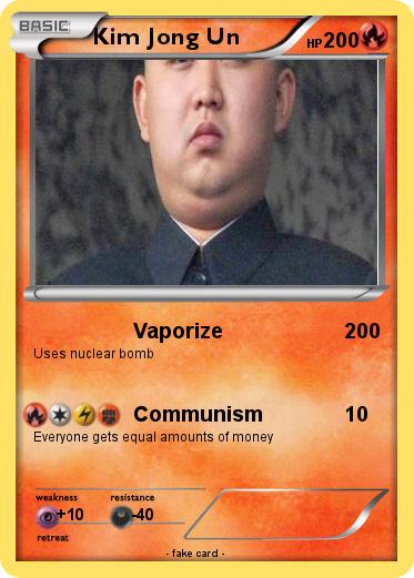 Pokemon Kim Jong Un