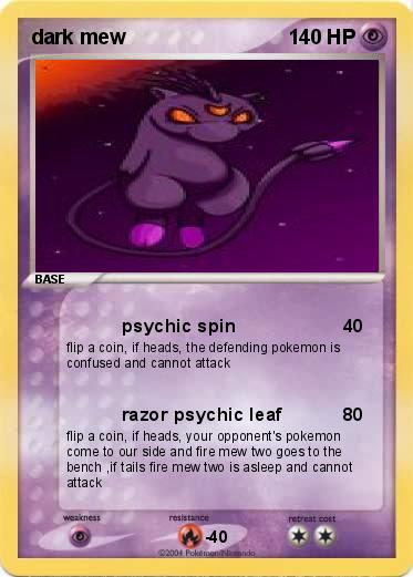 Pokemon dark mew