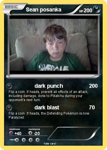 Pokemon Sean posanka
