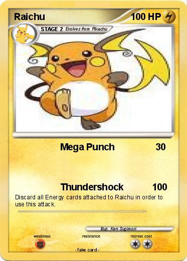 Pokemon Raichu