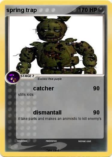Pokemon spring trap