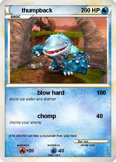 Pokemon thumpback
