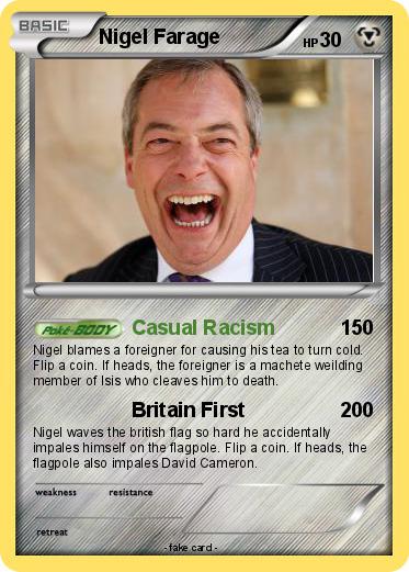 Pokemon Nigel Farage