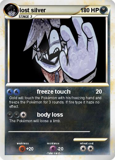 Pokemon lost silver