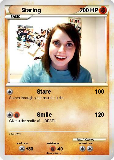 Pokemon Staring