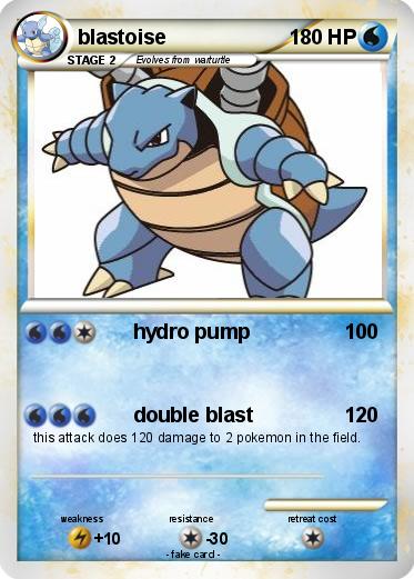 Pokemon blastoise