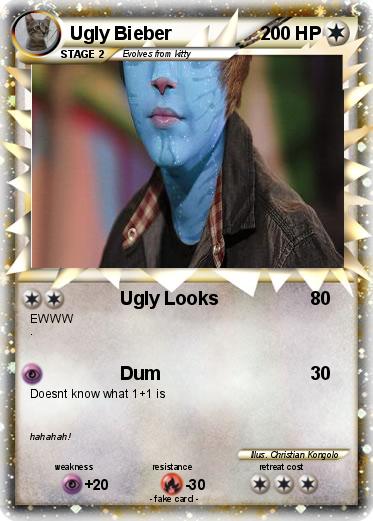 Pokemon Ugly Bieber