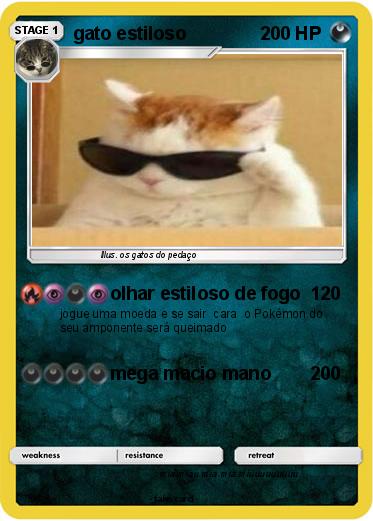 Pokemon gato estiloso