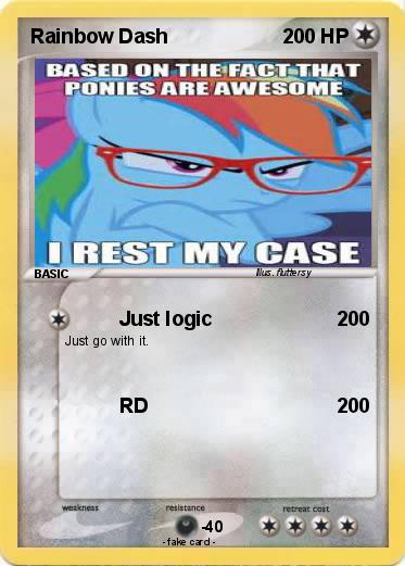 Pokemon Rainbow Dash