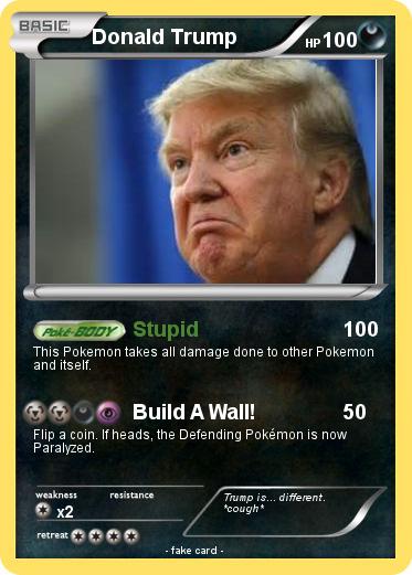Pokemon Donald Trump